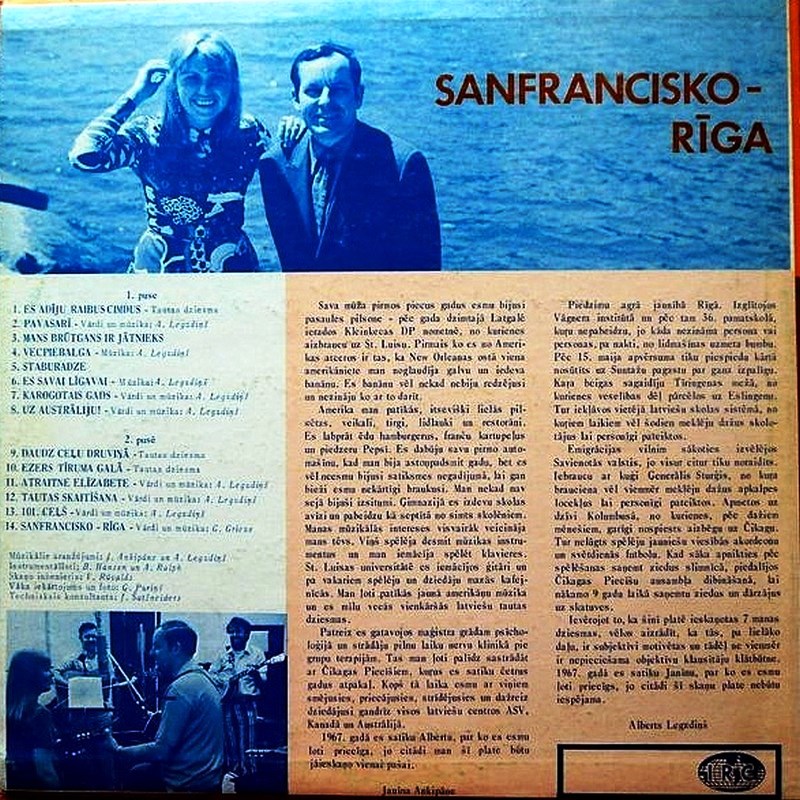 Sanfrancisko-Rīga - back