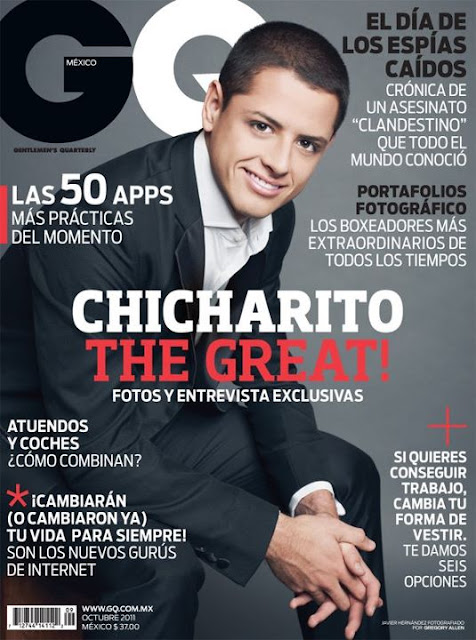 Coverin' It Chicharito on GQ Mexico