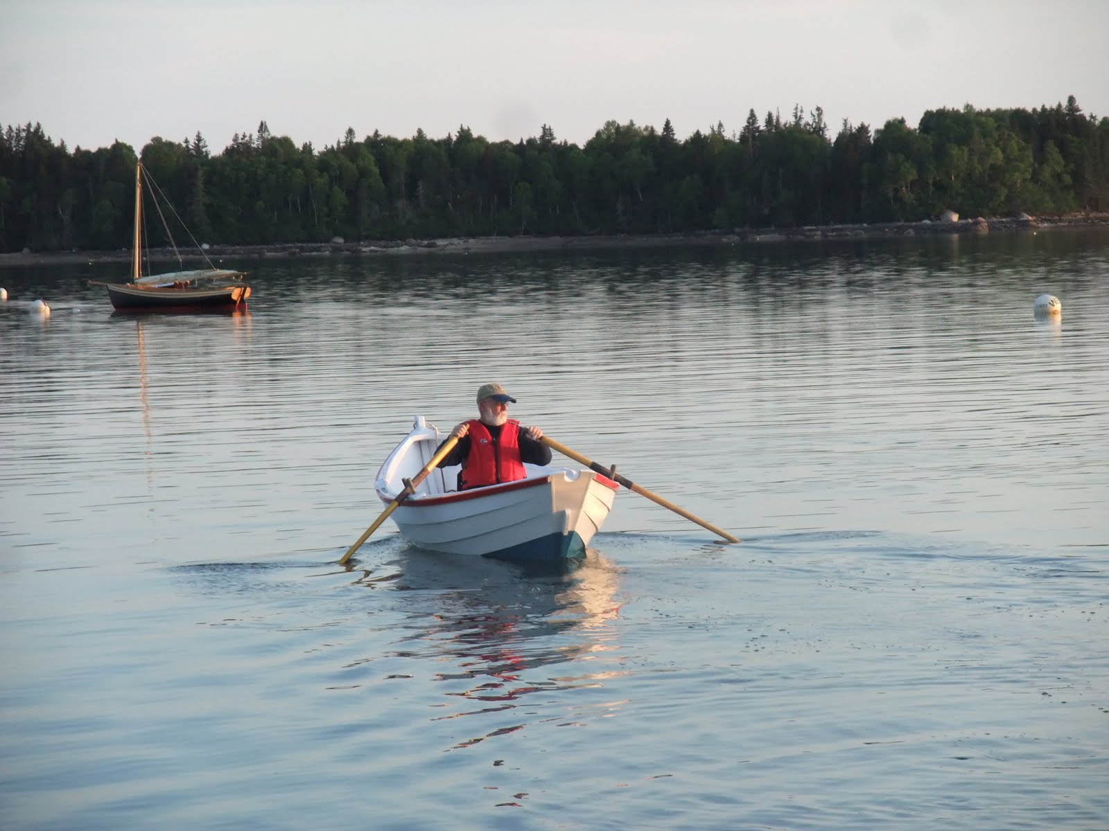 Postcards from JR and Christa Building a Boat at the WoodenBoat School