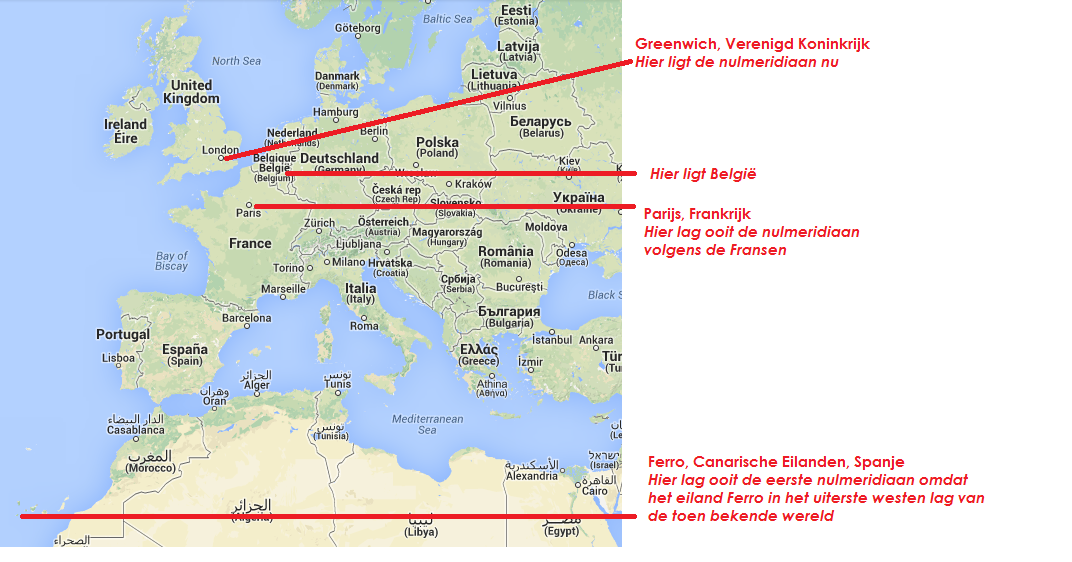 De vijfdeklassers van juf Nele Atlassen, meridianen, halfronden en de