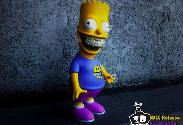 BlackBook Toy Blog: A DOPE TOY SUPPLY: Ron English's Bart Grin
