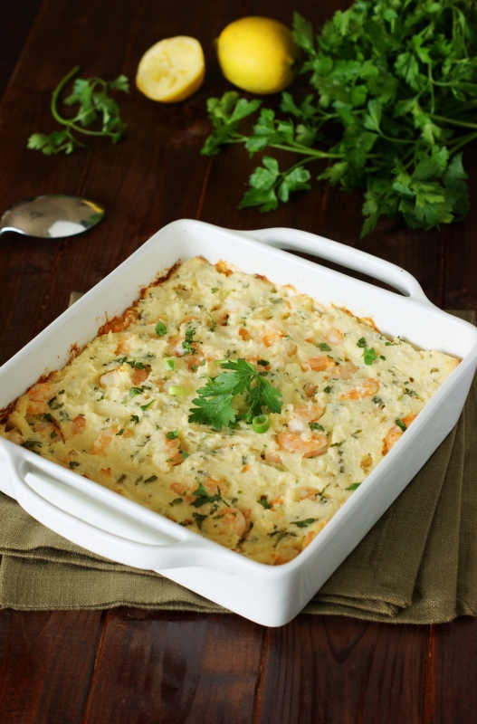 Shrimp and Grits Casserole The Kitchen is My Playground