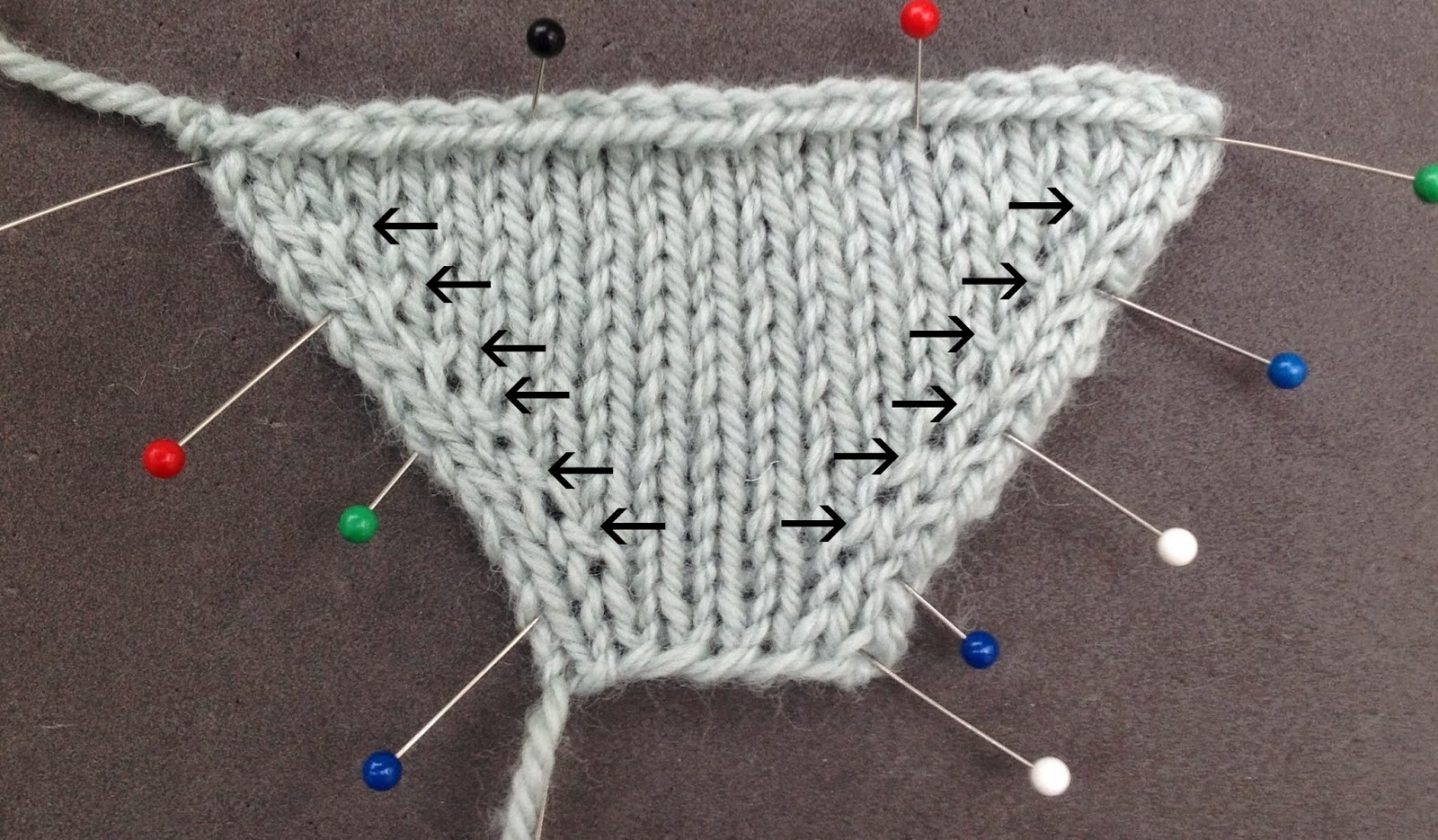 Arenda Holladay Right and Left Slanting M1 Increases