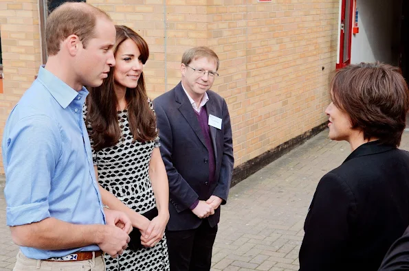 Kate Middleton and Prince William visited Harrow College for World Mental Health Day