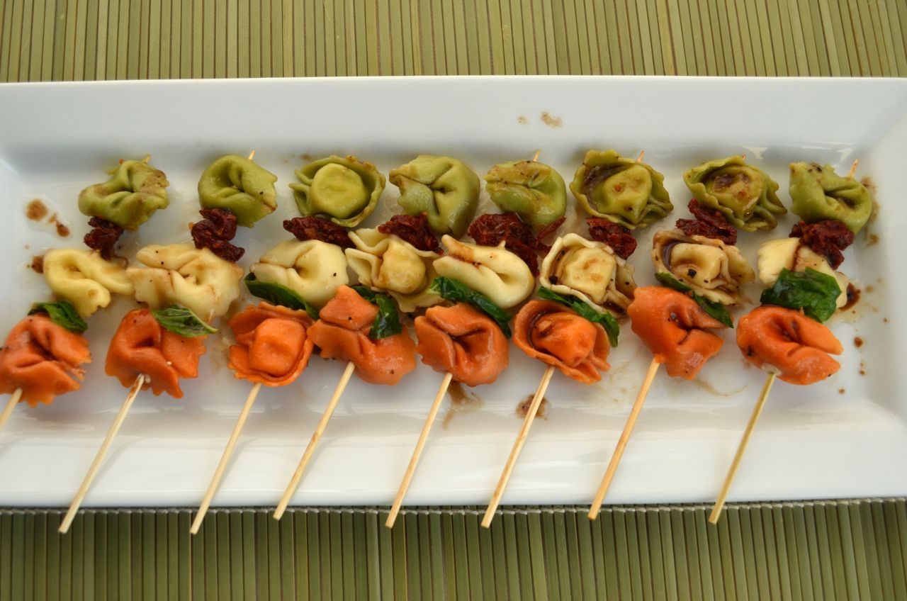 Savory Catering Appetizers Tortellini Skewers