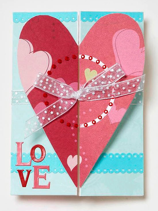 Simple Kitchen Meaning: Easy Handmade Valentine's Day Cards 2014 Ideas