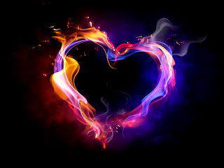 Digital Fire images heart