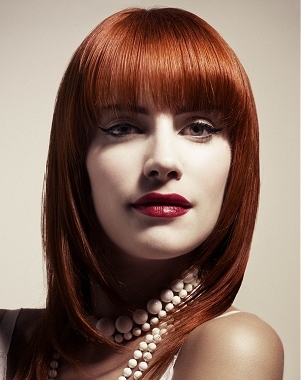 Neue Ideen für Ihr Haar rot 2013