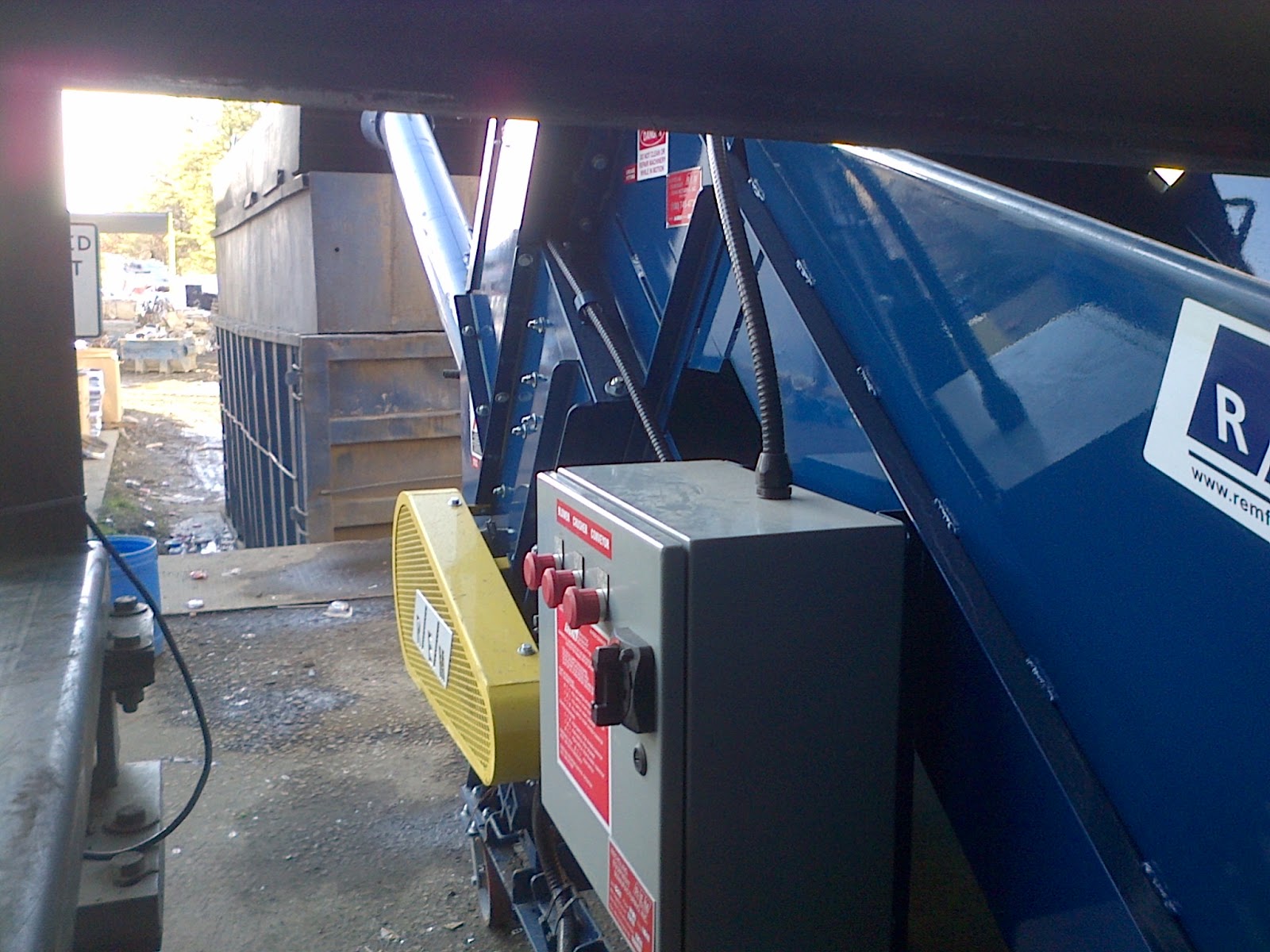 Aluminum scrap metal recycling at Goldsboro Metal Recycling