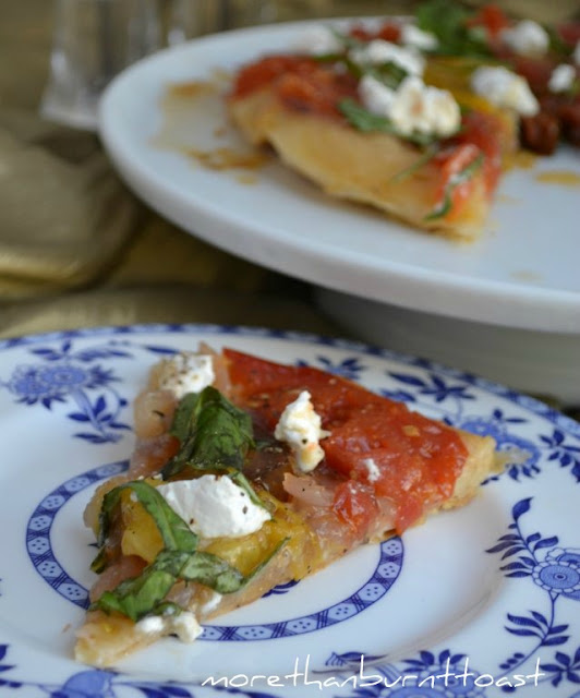 tomato tart tatin for 50 women game changers