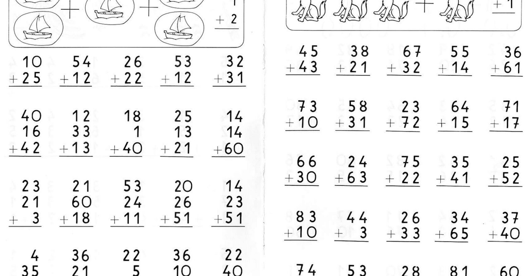 ¡Aprende y repasa divirtiéndote!: SUMAS sin llevadas