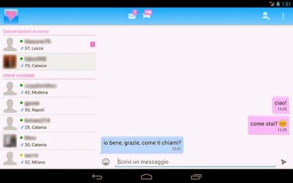 APP ANDROID GRATIS PER CONOSCERE NUOVE RAGAZZE SU SMARTPHONE E TABLET