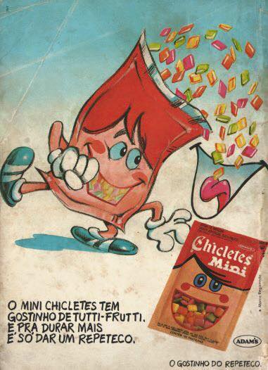 1985 - Comercial chiclete Ploc Gigante 