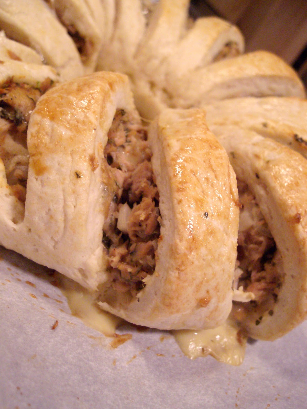 The Foodie RD Tuna Ring with Swiss Cheese Sauce