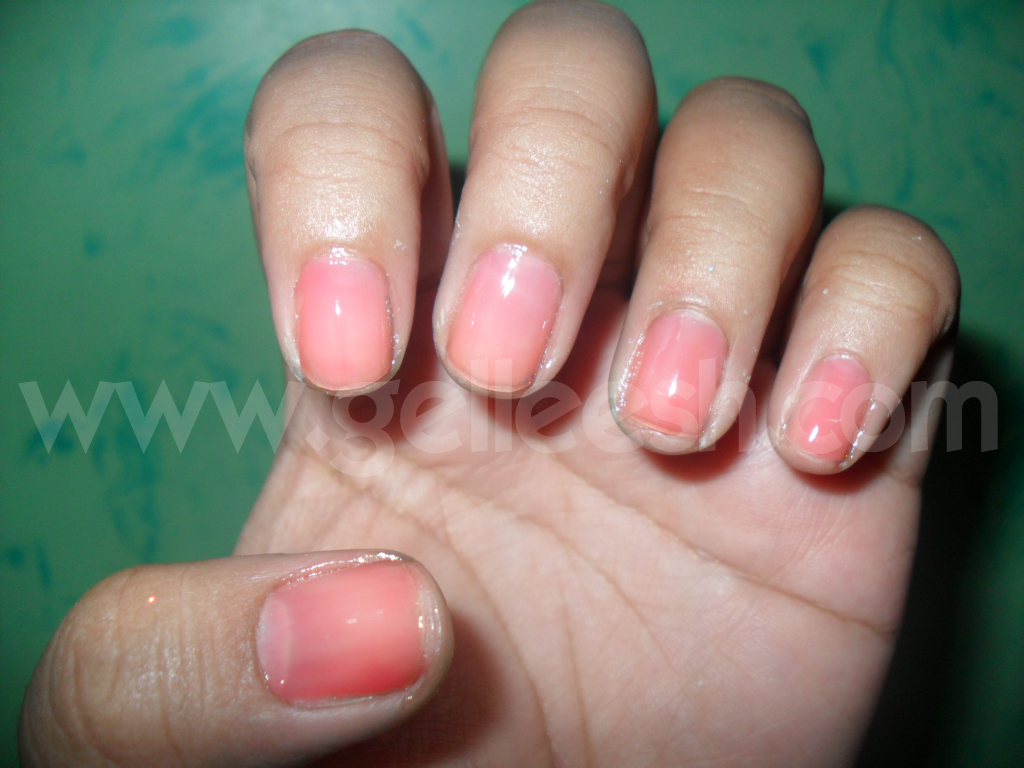 Gelleesh Cutex Basic Natural Nail Polish