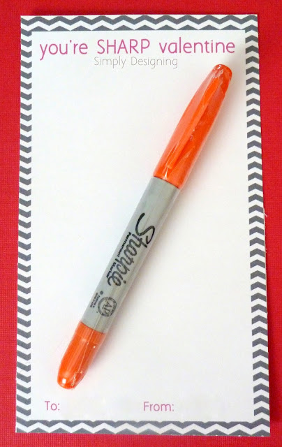 youre sharp valentine 01a | You're SHARP Valentine {Free Printable} | 7 |