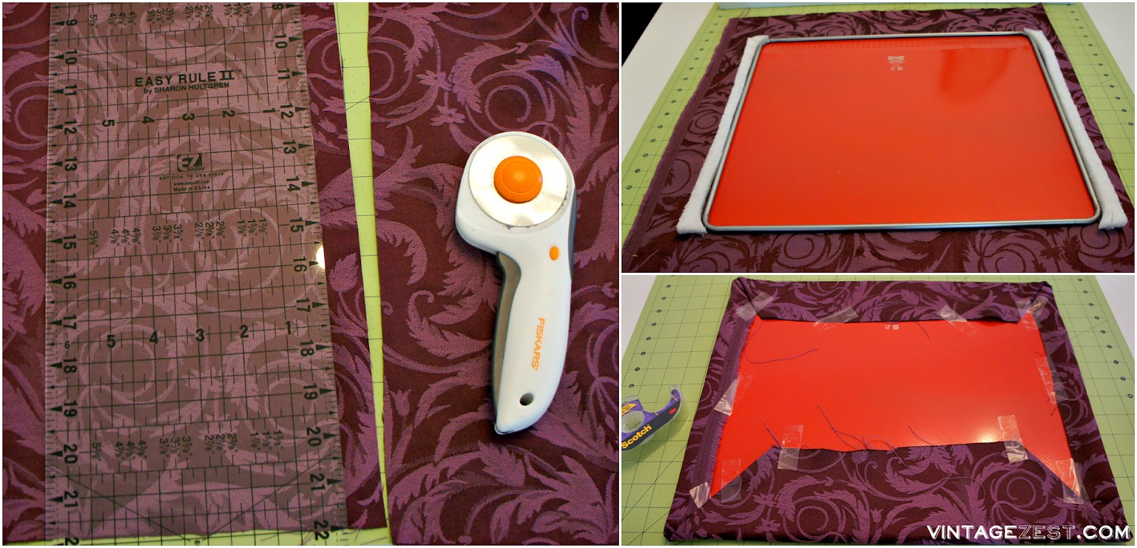 DIY Magnetic Inspiration Boards (on a Budget) on Diane's Vintage Zest!  #organization #tutorial