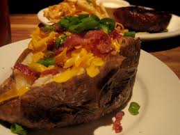 Tastes And Tales From An Nyc Underground Restaurant Chef Better Better Than Hillstone S Loaded Potato Super Stuffed Twice Baked Potatoes With Atude