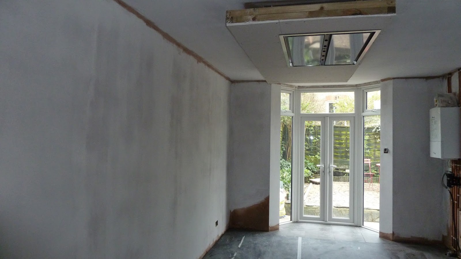 My Victorian Terrace Refurb Kitchen Progress Plasterboard