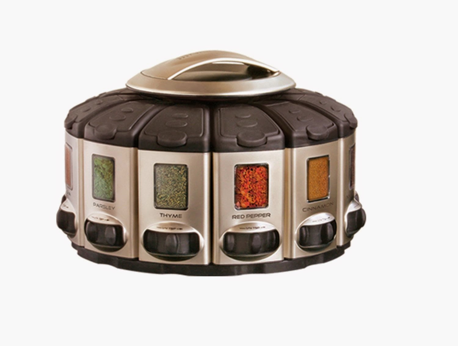 It's a carousel for grown-ups! Carousel Spice Dispenser