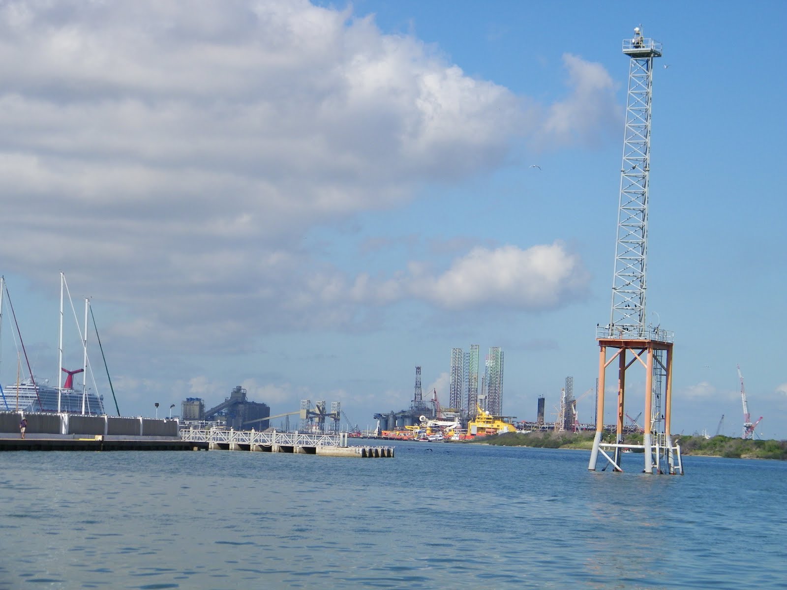 Adventures of s/v Barefoot Babe Tea Cup Anchorage Galveston Island
