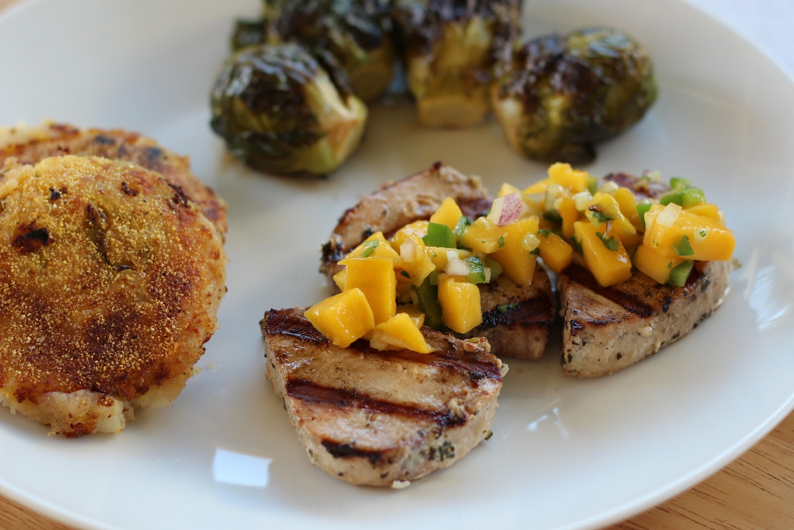 Food for Hunters Grilled Wahoo with Mango Salsa