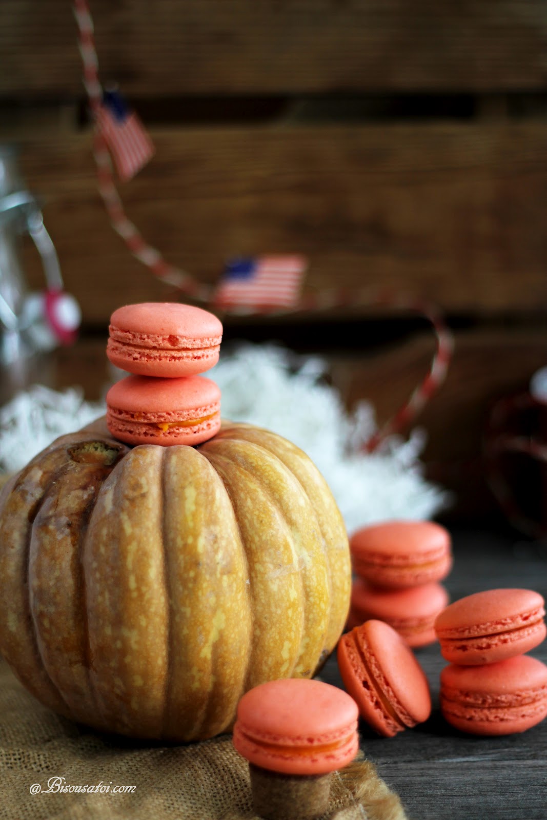 Pumpkin Pie Spice Macarons - Bisous À Toi
