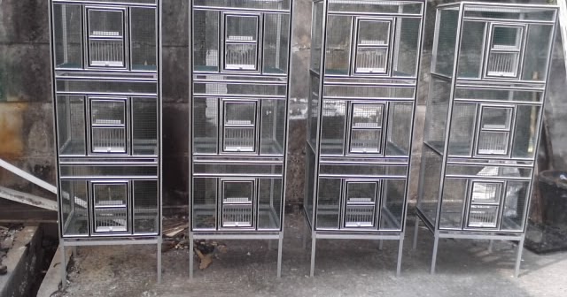 kandang lovebird susun 3 perintis kandang alumunium kandang lovebird susun 3 perintis kandang alumunium