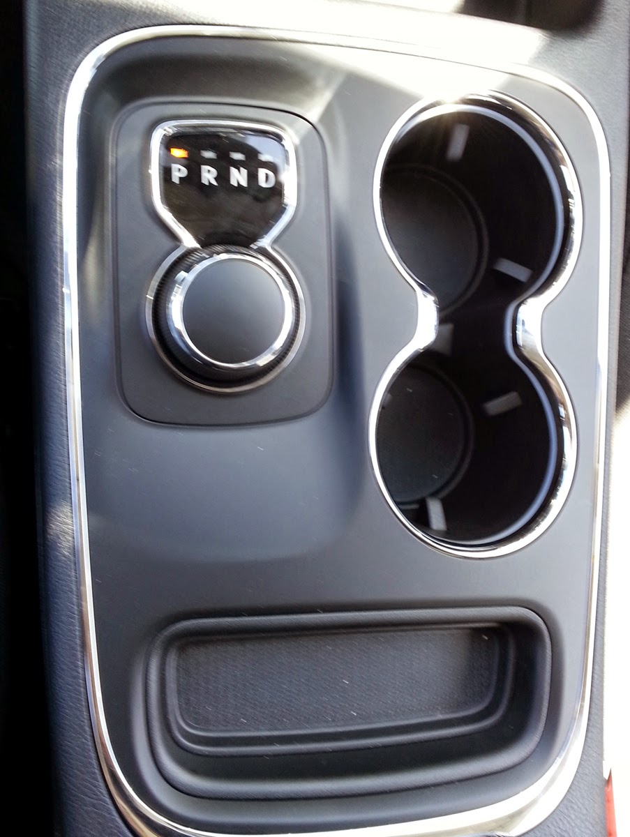Just A Car Guy what gear shifters look like in a new Durango... a turn