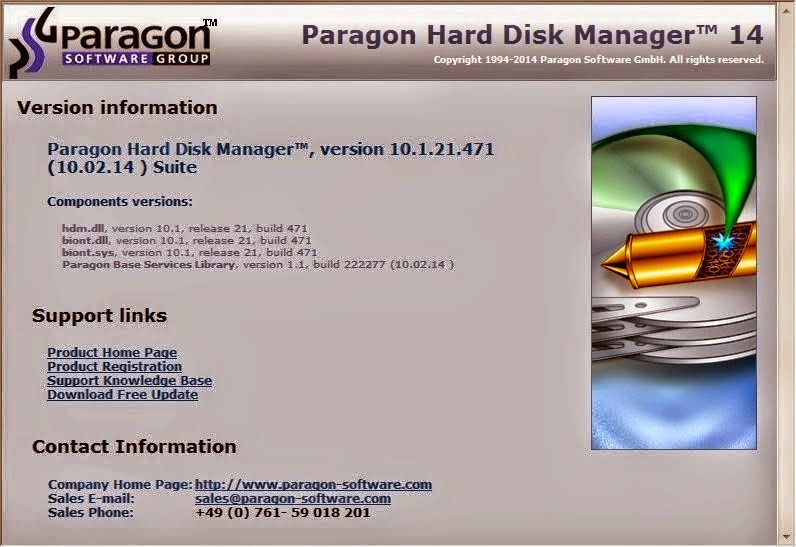 Paragon Hard Disk Manager 16 Serial Key