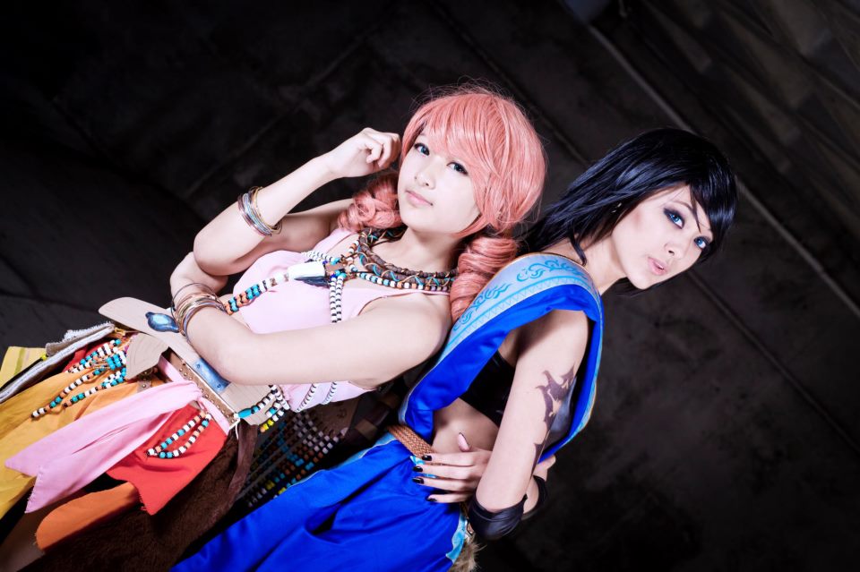 Cossplay & Crossplay Anime+Expo+2012+fang+and+oerba+dia+vanille+cosplay