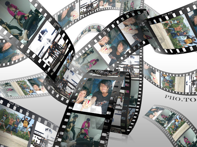 CARA MEMBUAT EFEK FOTO FILMSTRIP 3D