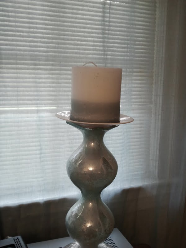Chic Thoughts DIY Fix a Broken Candle Holder