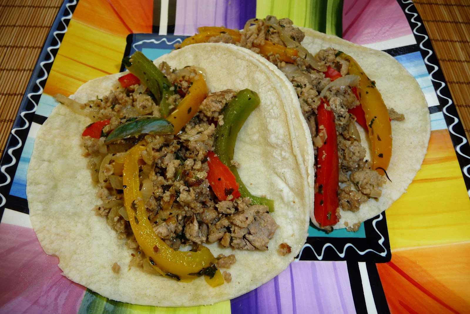 Fajitas de Carne Molida Cocina Facil