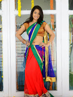 Santoshi Sharma latest Sizzling pics in half saree-cover-photo