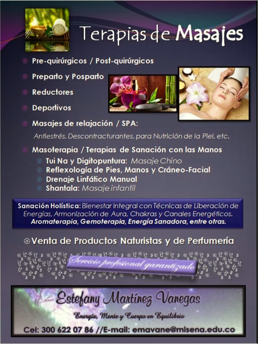Descripción de Servicios: SPA Estetica facial y corporal sin cirugía, Medellín y Area Metropolitana
