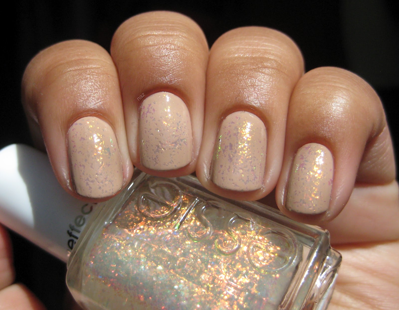 Naz's Nails Essie Brooch the Subject + Shine of the Times