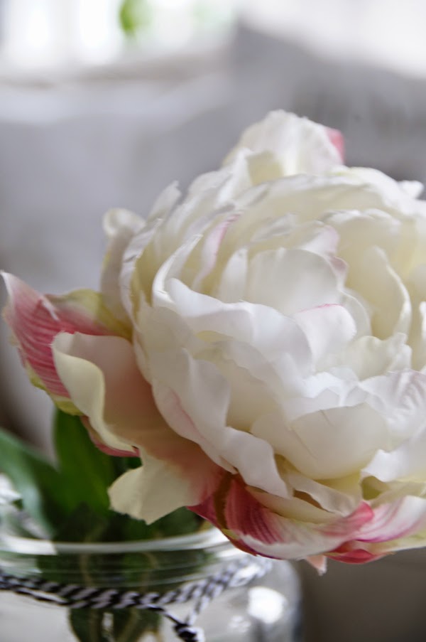 Stoffblume in Weckglas Deko Blume