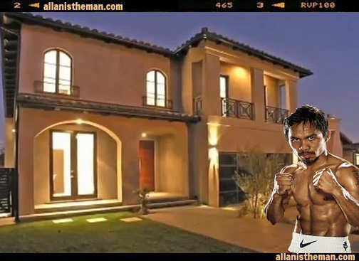 Manny Pacquiao Los Angeles Mansion