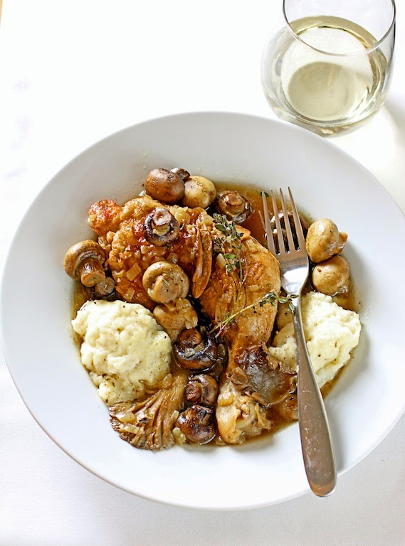 There's a Newf in My Soup! Bon Appetit Cook the Cover Chicken & Dumplings with Mushrooms