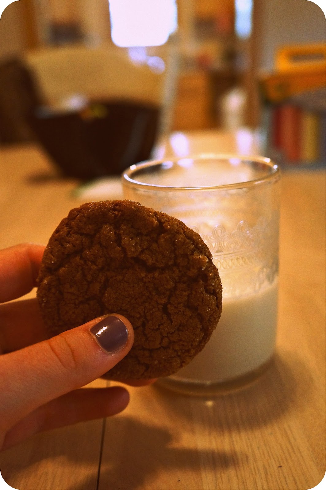 a few good things best ever vegan ginger molasses cookies.