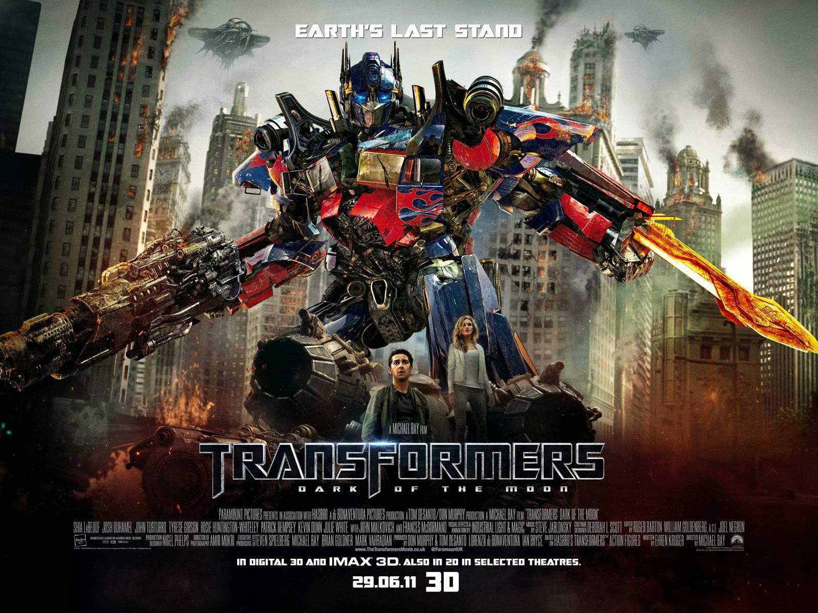 Download Transformers 3: Dark of the Moon (2011) BluRay 720p
