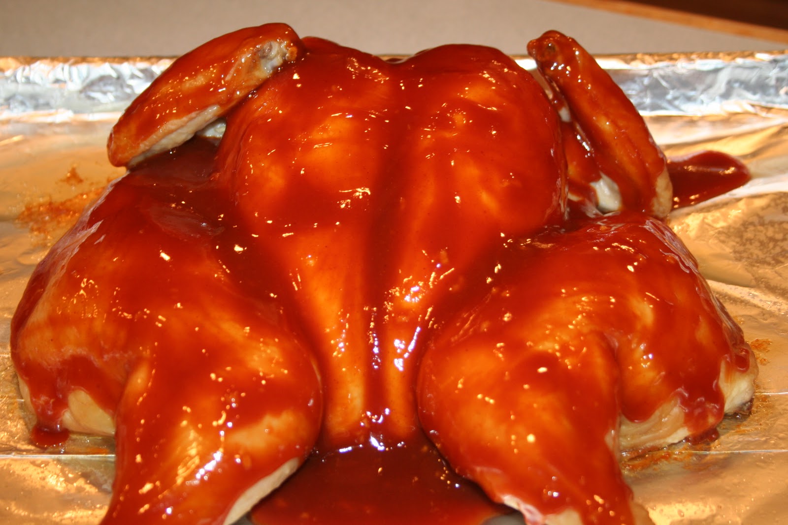 COOK WITH SUSAN Bacon Hot Sauce BBQ Chicken