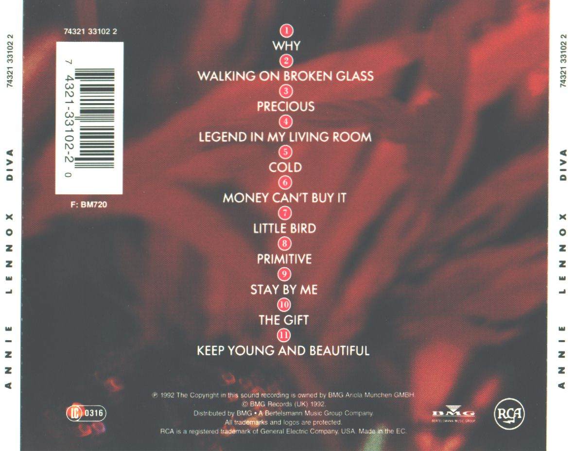 La Música del Mundo Annie Lennox Diva (1992)