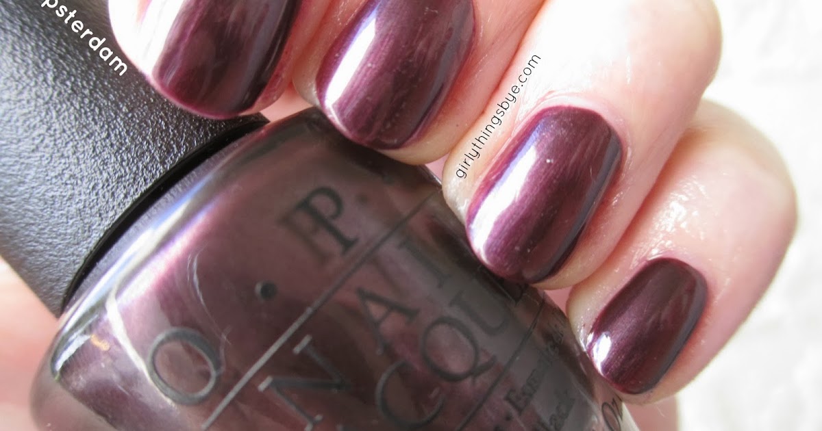 OPI Nail Lacquer in "Vampsterdam" - wide 6