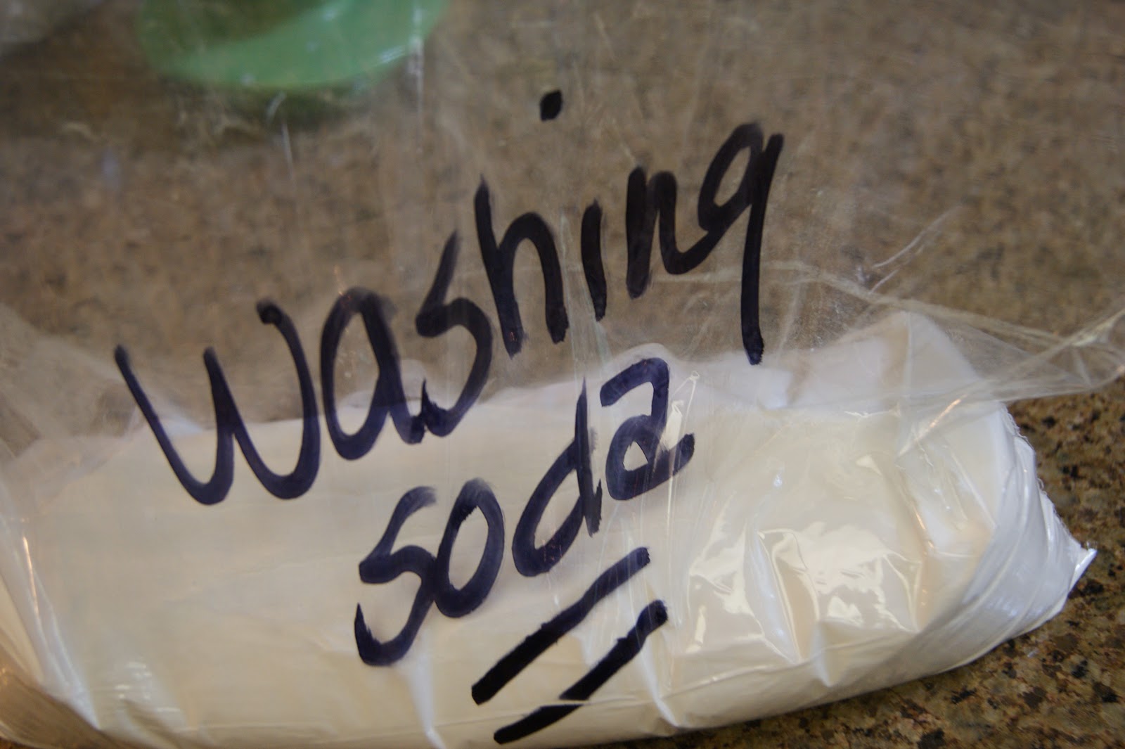 Canarella Baking Soda to Washing Soda POOF