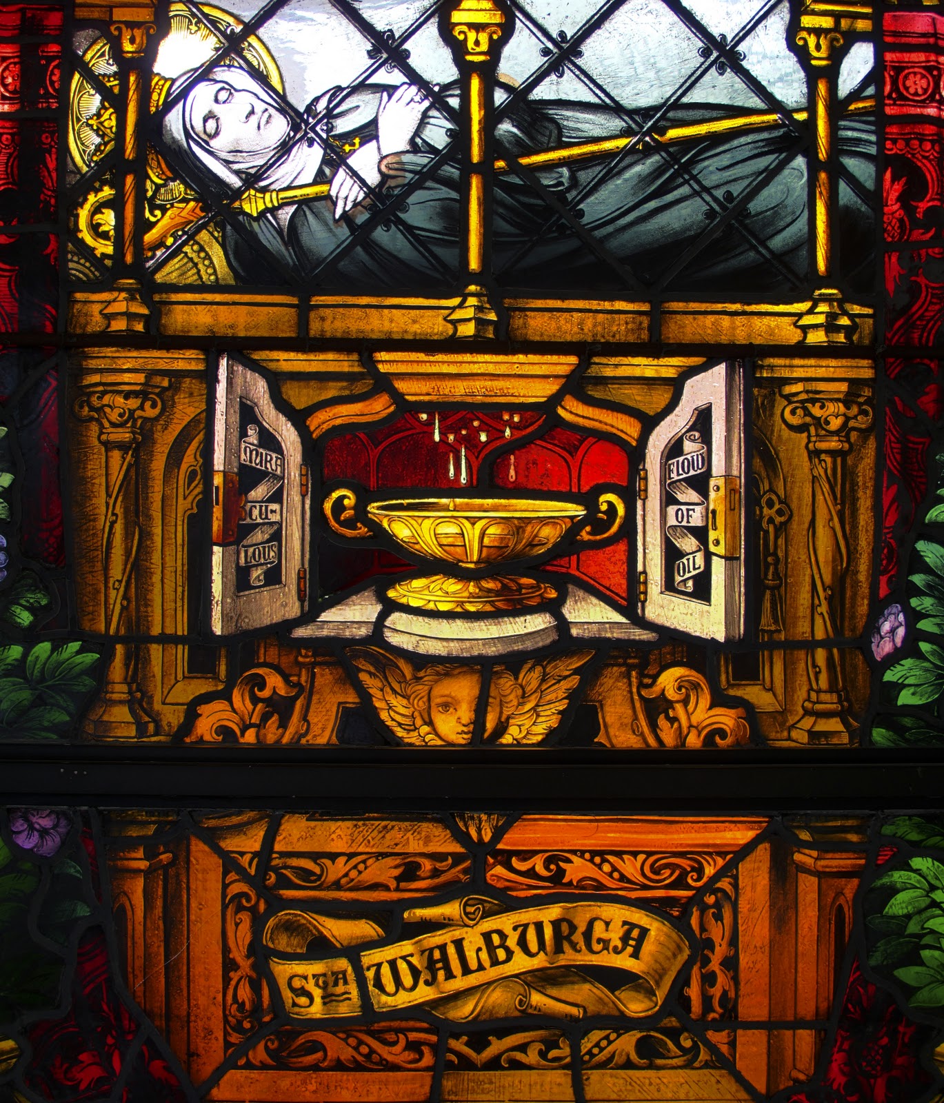 St. Emma Nuns Life of St. Walburga Part XII