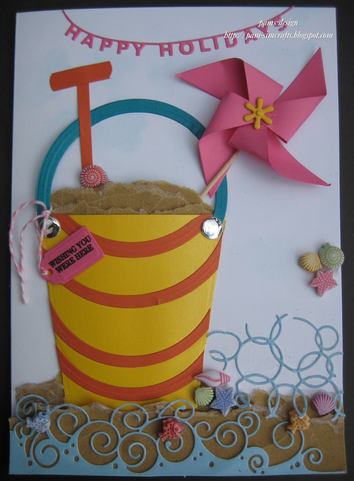 pamscrafts bucket and spade
