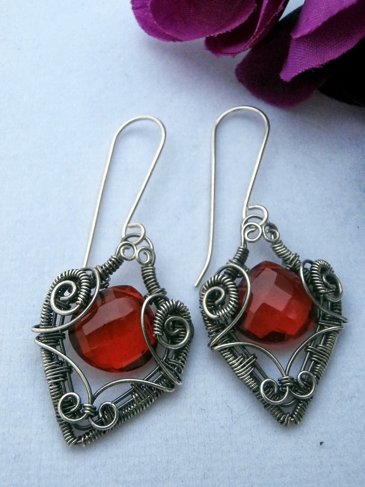 Perfectly Twisted Handmade Wire Wrapped Beaded and Gemstone Jewelry