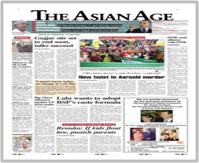 Asian Age newspaper